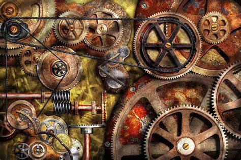 Steampunk Wallpaper Gears Hd