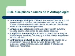 Unidad 1 antropología PPT