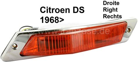 Blinker vorne rechts komplett Passend für Citroen DS ab Baujahr 1968