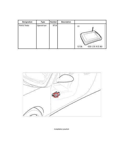 Porsche Workshop Service And Repair Manuals Boxster 987 F6 27l 2006 Relays And Modules