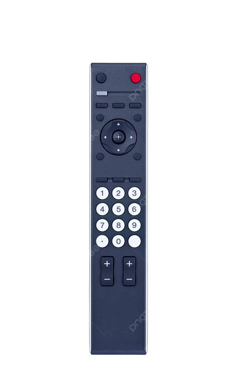 Tv Remote Control Isolated On White Keypad Keypad Adjusting Isolated