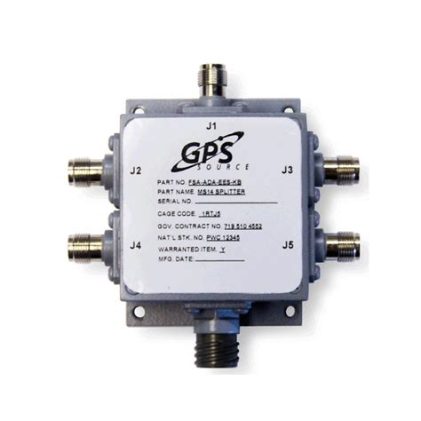 Ms Gps Gnss Splitter Mil Compliant Aucon