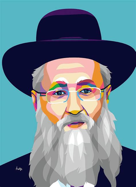 Rav Dovid Yosef Mixed Media by Anshie Kagan | Pixels