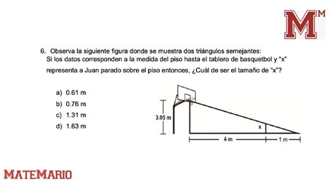 EXAMEN PLANEA Observa La Siguiente Figura Donde Se Muestra Dos