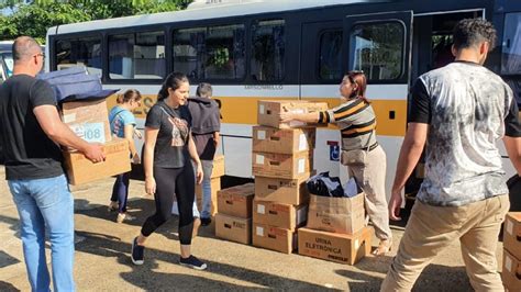 Começa o transporte de urnas eletrônicas para os locais de votação em