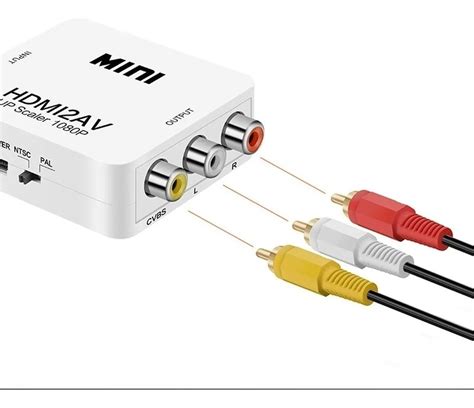 Adaptador Mini Conversor Hdmi Em Sua Tv Saída Rca 1080p Mercado Livre