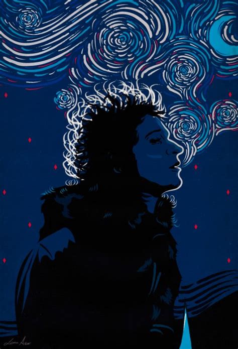 Bocanada De Cerati X Van Gogh De Luis Atao Imagenes De Arte Pinturas