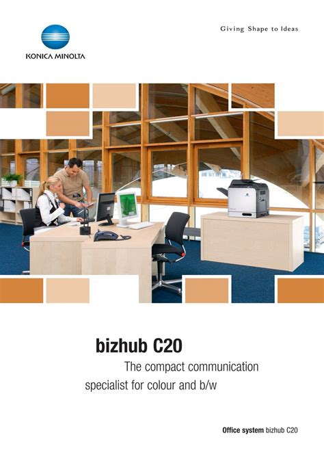 Brochure Bizhub C20 PDF Konica Minolta