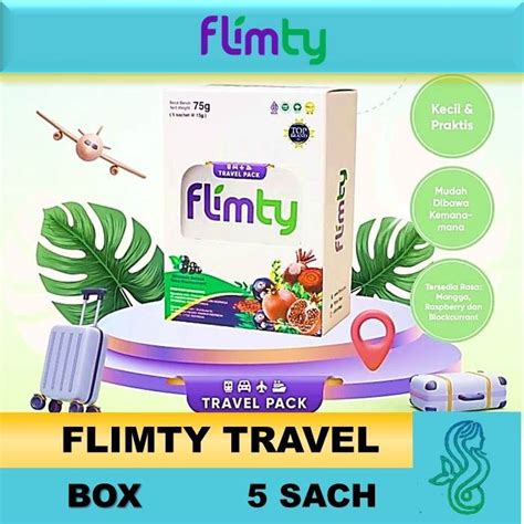 Jual FLIMTY FIBER TRAVEL PACK ISI 5 SACHET COBAIN DULU SATUAN