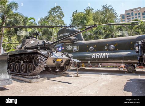 US Military vehicles at the War Museum, Ho Chi Minh City, Vietnam Stock Photo - Alamy