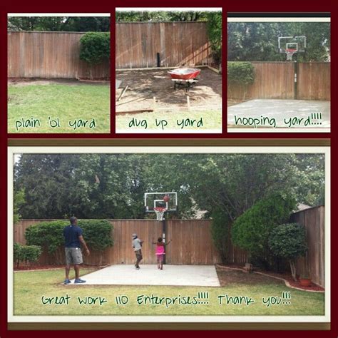 Homemade Backyard Basketball Court Diy Water Heater