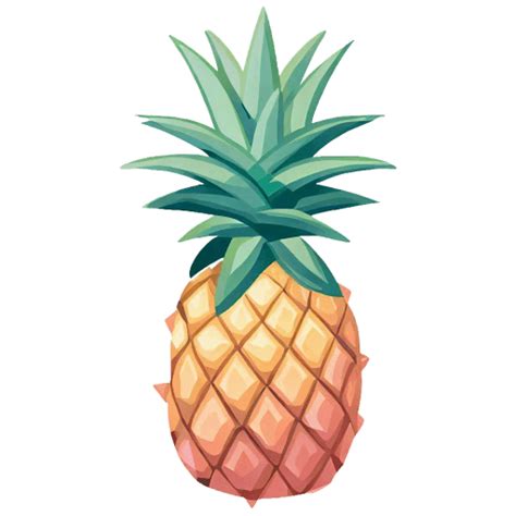 Pineapple Icon Illustration Fruit Iconpack Icon Archive