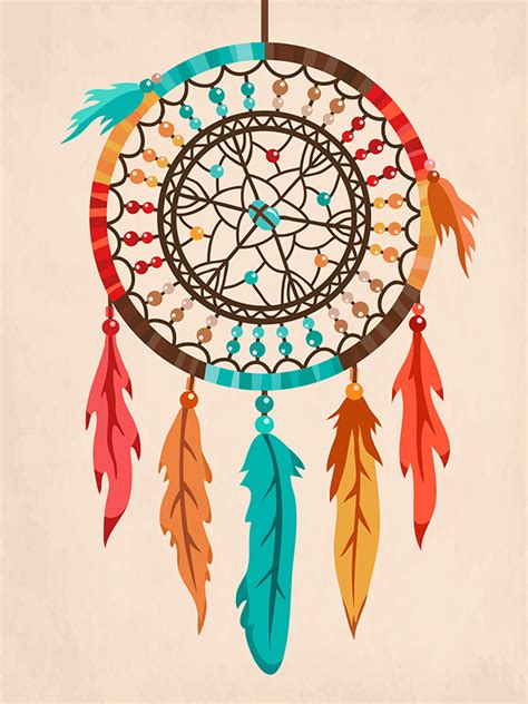 Vector Dream Catcher illustration. on Behance