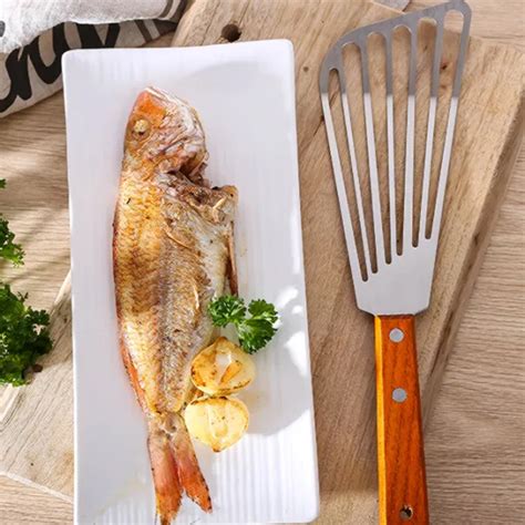 Dropship 1pc Stainless Steel Frying Shovel For Egg Steak Fish Slice