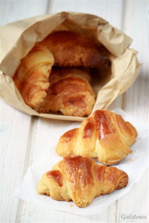 Croissants O Cruasanes Caseros Receta Paso A Paso Galeteria Food