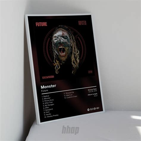 Future Monster Hip Hop Album Print Custom Album Cover - Etsy