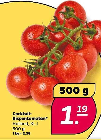 Cocktail Rispentomaten Angebot Bei Netto Prospekte De