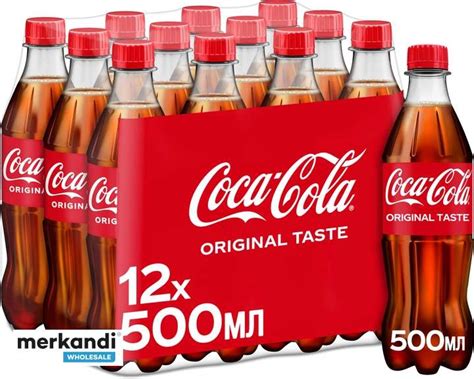 COCA COLA Carbonated Soft Drink Original Taste Box 0 5L X 12 PET