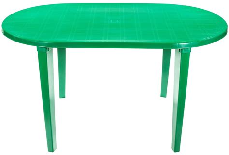 Стол обеденный садовый Стандарт Пластик овальный — купить в интернет ...