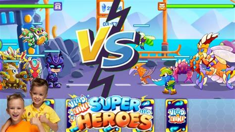 Vlad And Niki Superheroes Game All Superheroes All Monsters Gameplay