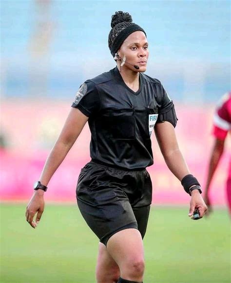 Photos See The Sexy Female Referee That Might Officiate At Afcon