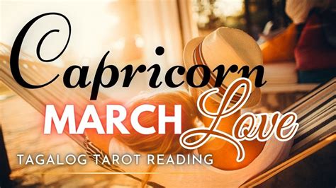 ♑ Capricorn 😍 Love Reading March 2024 For 💗 Singles And 💞in A