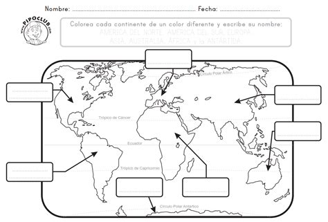 Atividade Sobre Os Continentes Ano Image To U