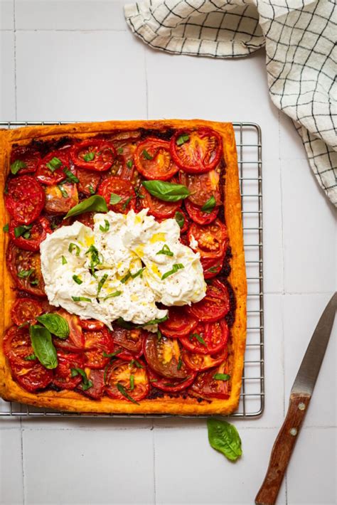 Tarte La Tomate Et Burrata Recette Facile