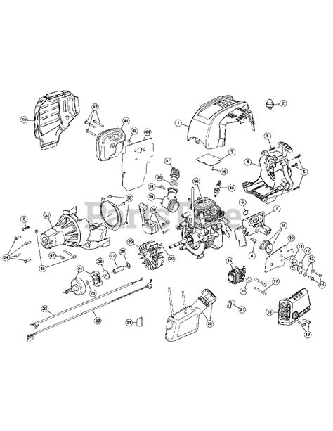 Cub Cadet Cc 350 41bdz35c912 Cub Cadet String Trimmer 2014 Engine