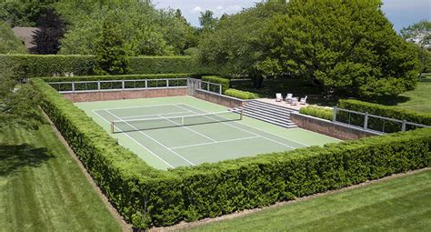 Pin by Leez on TENNIS 🎾 | Tennis court backyard, Tennis court design ...