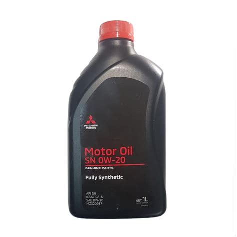 Jual Mitsubishi Motors Genuine Oil W Api Sn Fully Synthetic