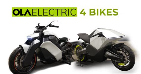 Ola Unveils 4 Electric Concept Motorcycles All You Need To Know