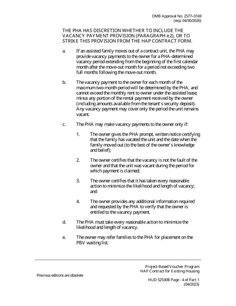 Hud Form 52530b Fill Out Sign Online And Download Fillable Pdf