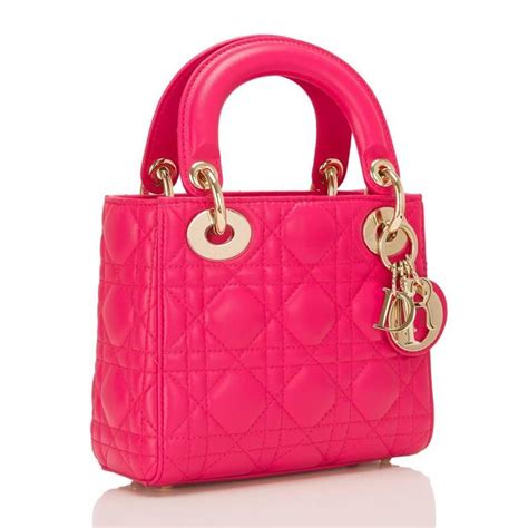 Dior Hot Pink Lady Dior Mini Bag Dior Mini Bag Lady Dior Mini Hot