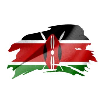 Kenya Paint Brush New Kenya Flag Paint Brush Kenya Png Transparent