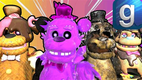 Gmod FNAF Brand New FNAF AR Ragdolls NPCs Playermodels YouTube