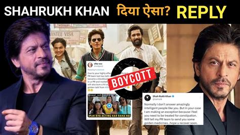 Shahrukh Khan Film Dunki Rollers Troll SRK Replied Shahrukh Khan Tapsi