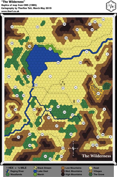 Mystara 1985 Map Collection Atlas Of Mystara