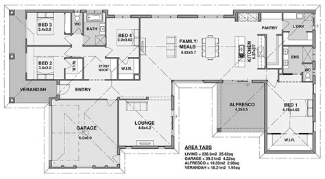 Floor Plan Friday 4 Bedroom Verandah Natural Light