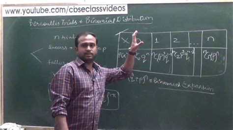 Bernoulli Trials And Binomial Distribution Cbse 12 Maths Ncert Ex 135 Intro Part 2 Youtube