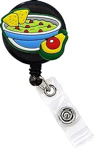 Amazon Guacamole Badge Reel Funny Nurse Doctor Cna Id Holder