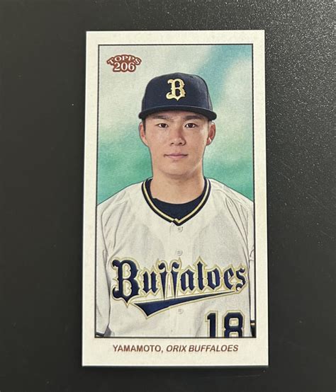 2023 Topps Npb 206 山本由伸 オリックス 99枚限定 兎 パラレル Mini タバコカードtopps｜売買された