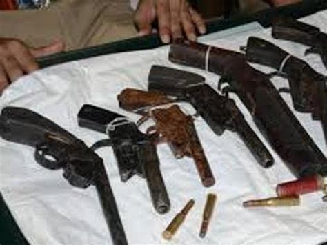 Illegal Firearm Factory Busted In South 24 Parganas More Than 100 Guns