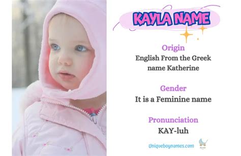 Kayla Meaning, Name Origin & Popularity – All Facts