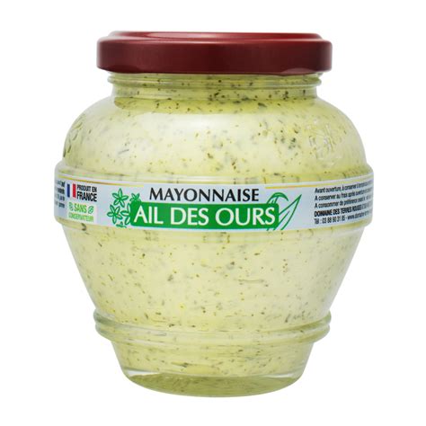 Mayonnaise L Ail Des Ours Sans Conservateur La Boutique Des Condiments