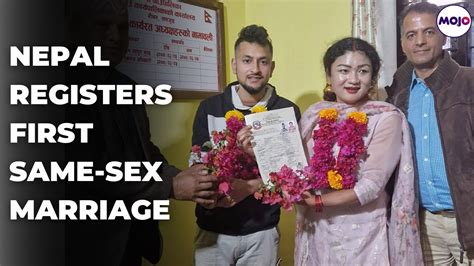 Nepal Makes History As First South Asian Nation To Register Same Sex Marriage Youtube