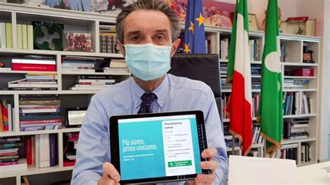 Vaccinazioni Anti Covid Fontana Raggiunta Quota Su Seconde Dosi