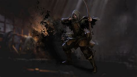 Dark and Darker Ranger 4K 8K #8061j Wallpaper iPhone Phone