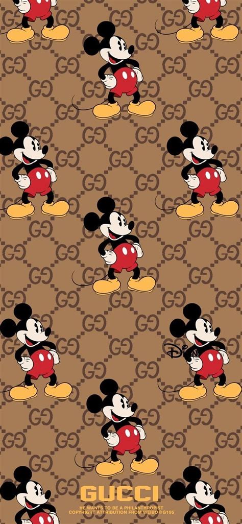 Gucci Mickey Mouse HD Phone Wallpaper Pxfuel