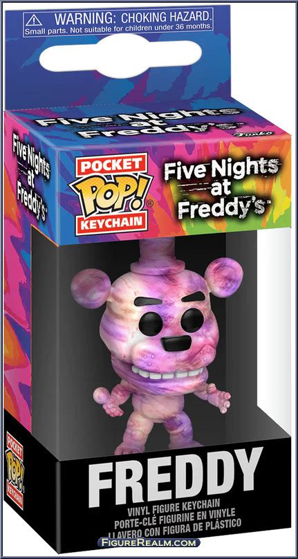 Freddy Tie Dye Five Nights At Freddys Pop Keychains Funko